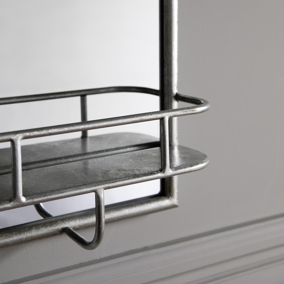 48cm Silver Rectangle Mirror – image 3