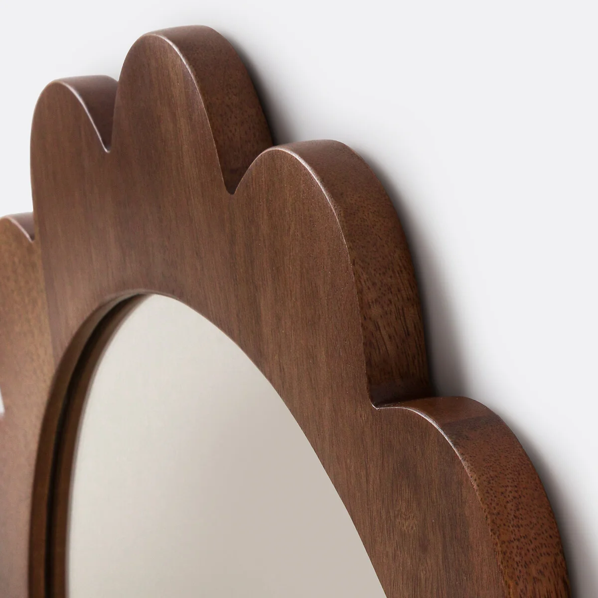 Fleora Mango Wood Mirror – image 3