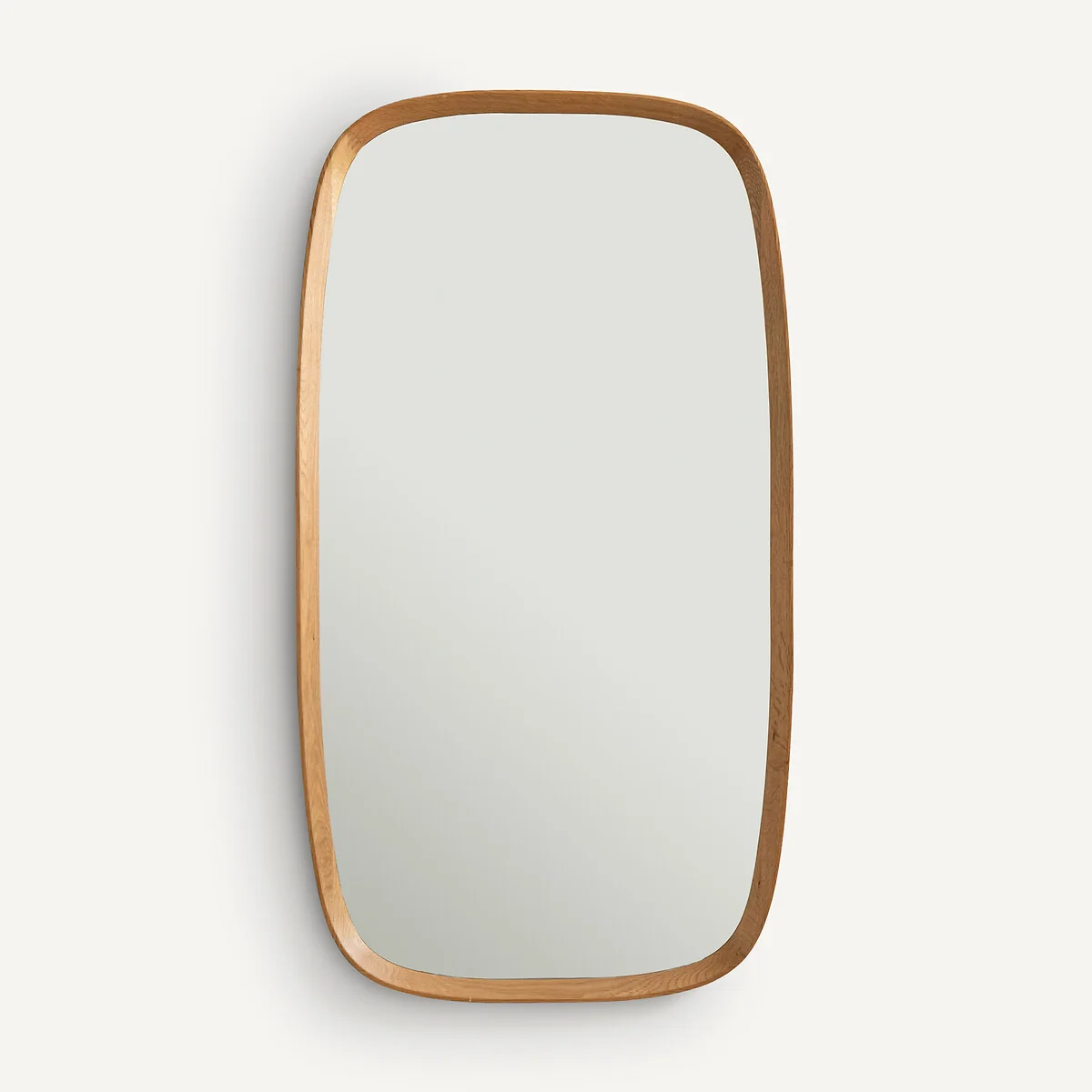 Orion 110cm High Solid Oak Rectangular Mirror – image 3