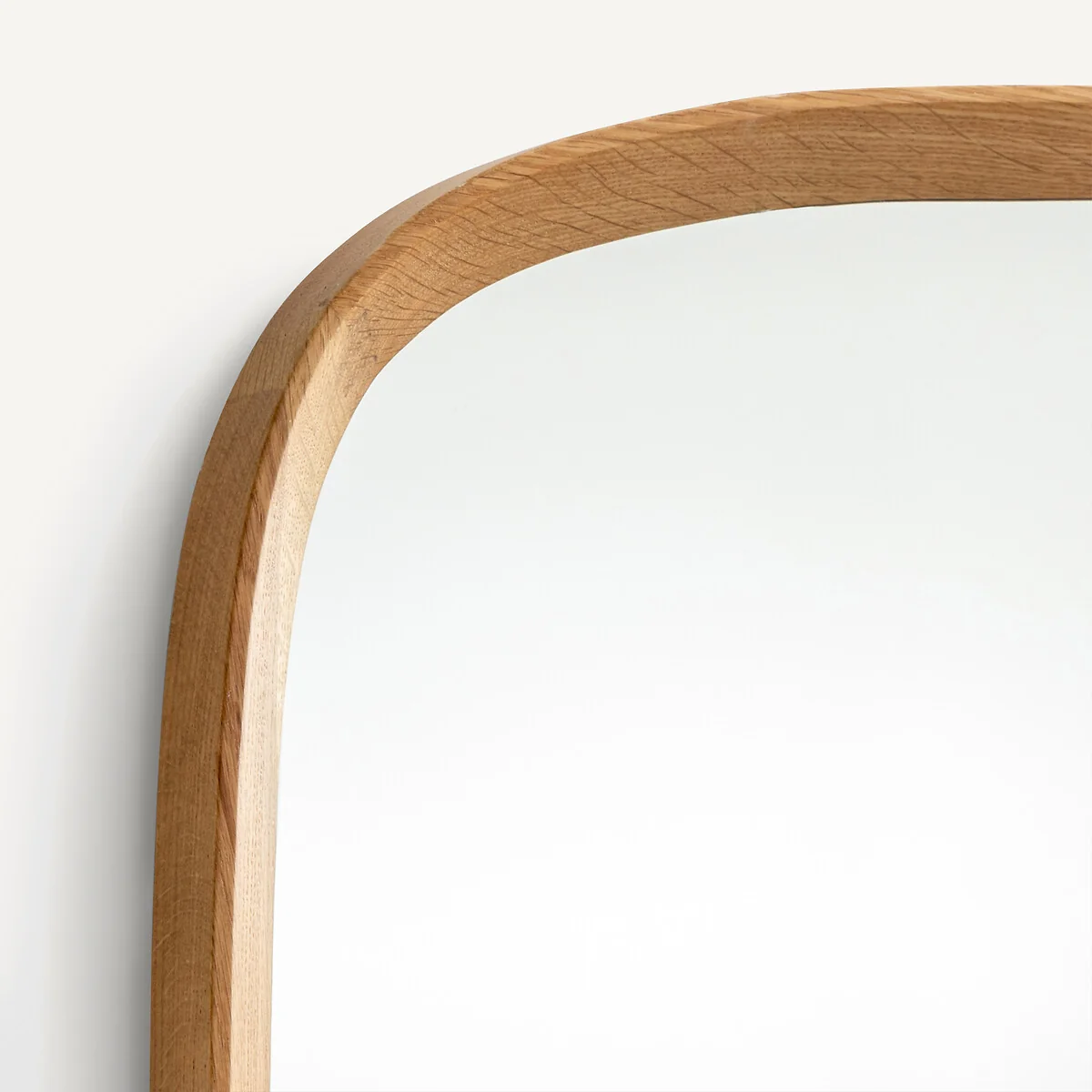 Orion 110cm High Solid Oak Rectangular Mirror – image 4