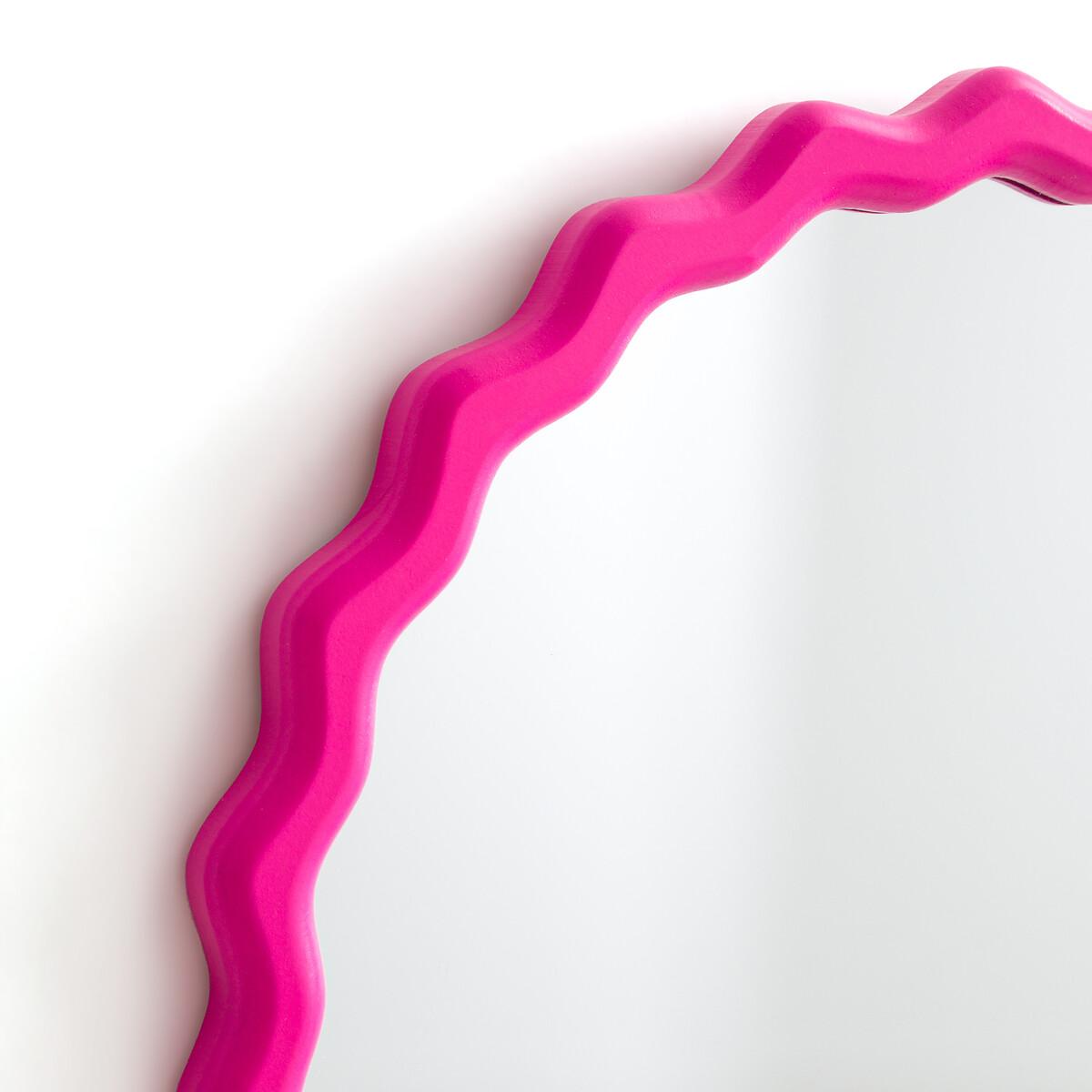 35cm Diameter Wavy Mirror – image 3
