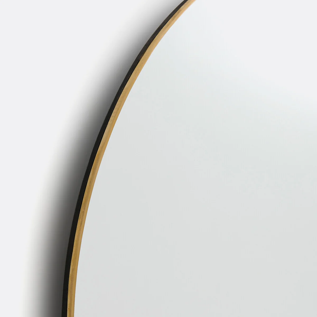 Uyova 60 X 90cm Brass Arch Mirror – image 4