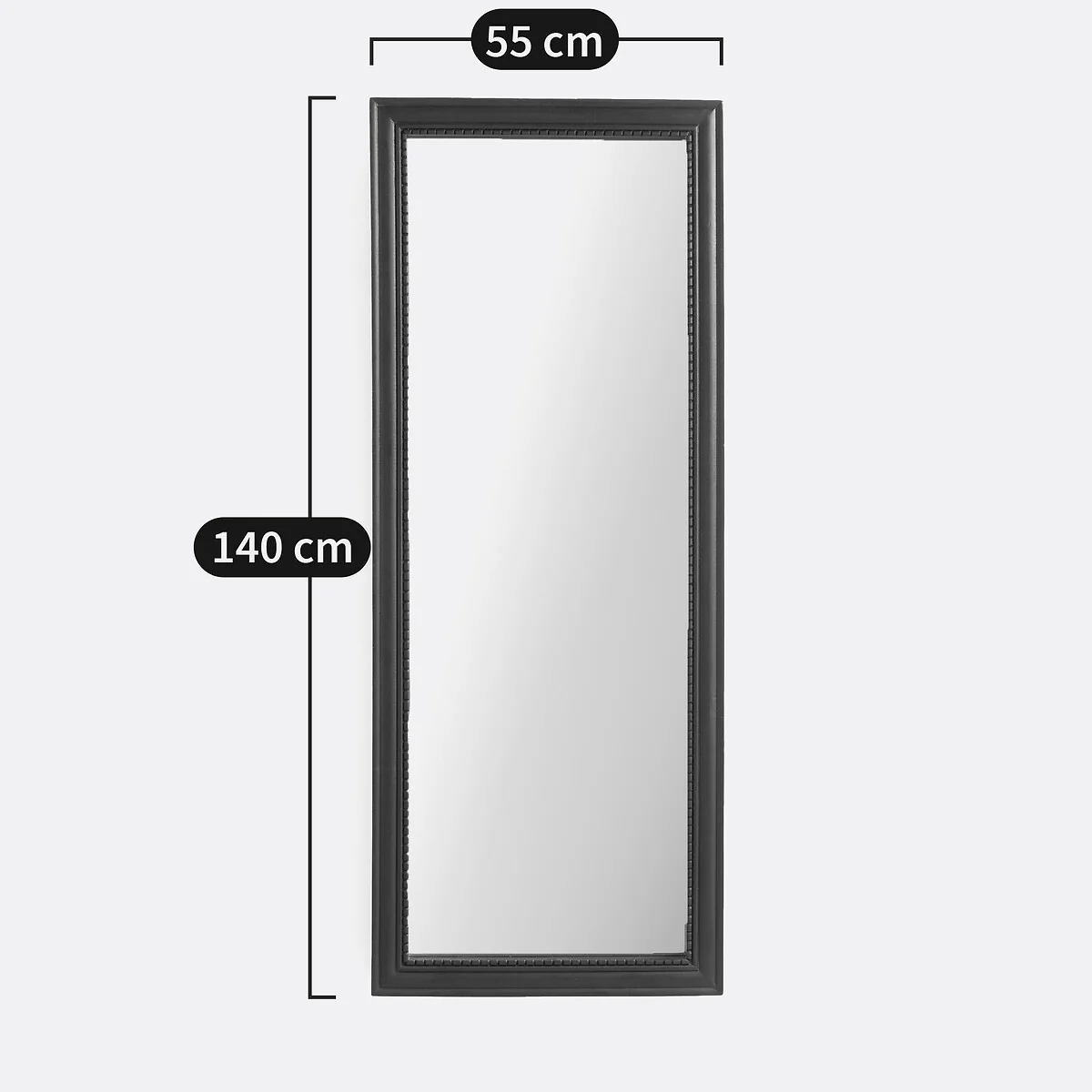 Afsan 55 x 140cm Solid Mango Rectangular Mirror – image 3