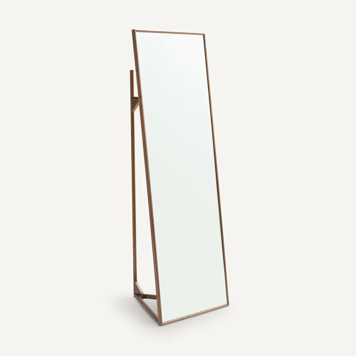 Zindlo Mirror On Stand in Solid Walnut H178 – image 2