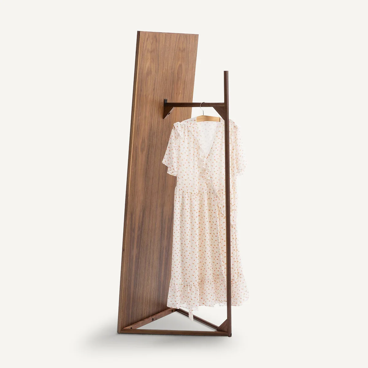 Zindlo Mirror On Stand in Solid Walnut H178 – image 4