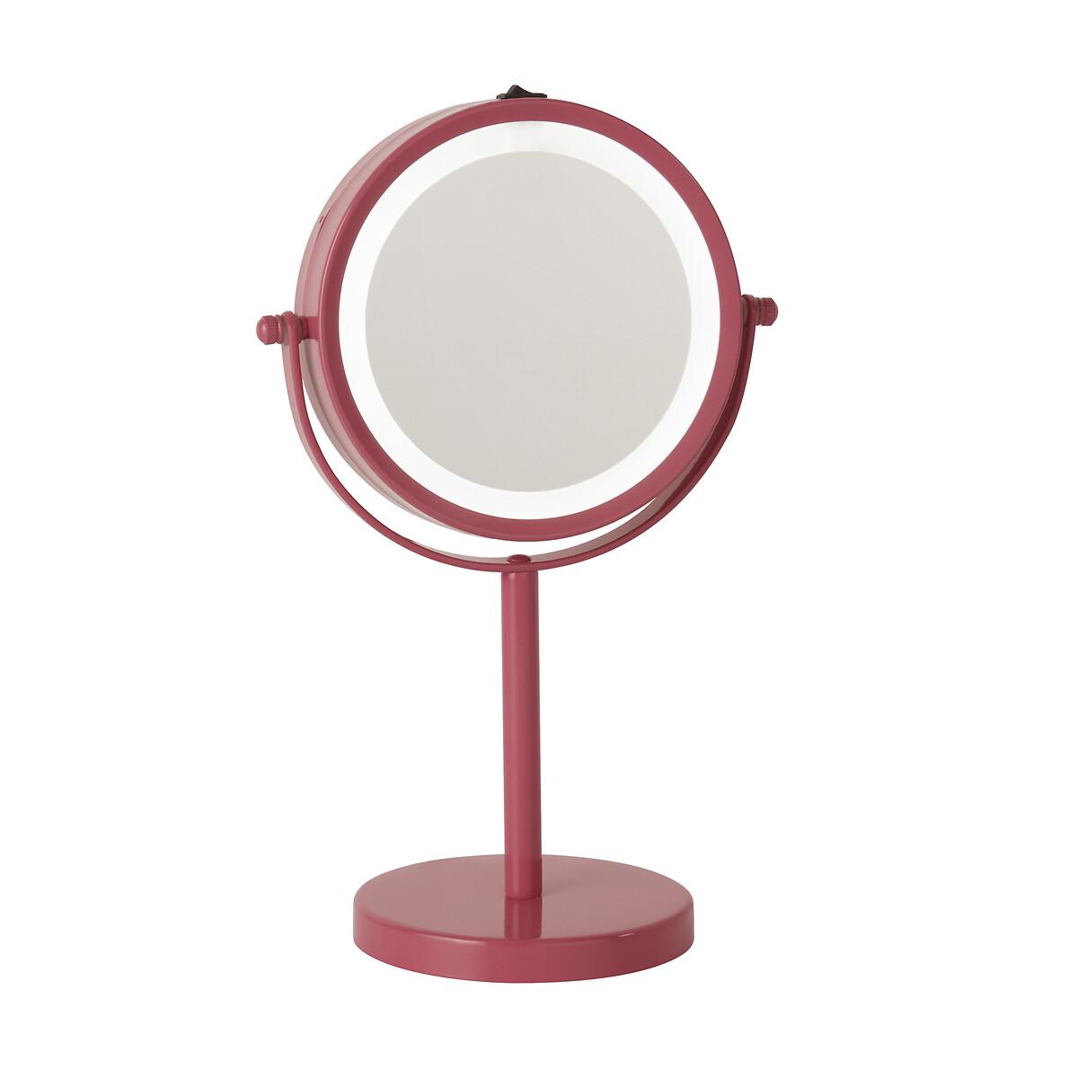 30cm Pink Light Up Vanity Mirror – image 2