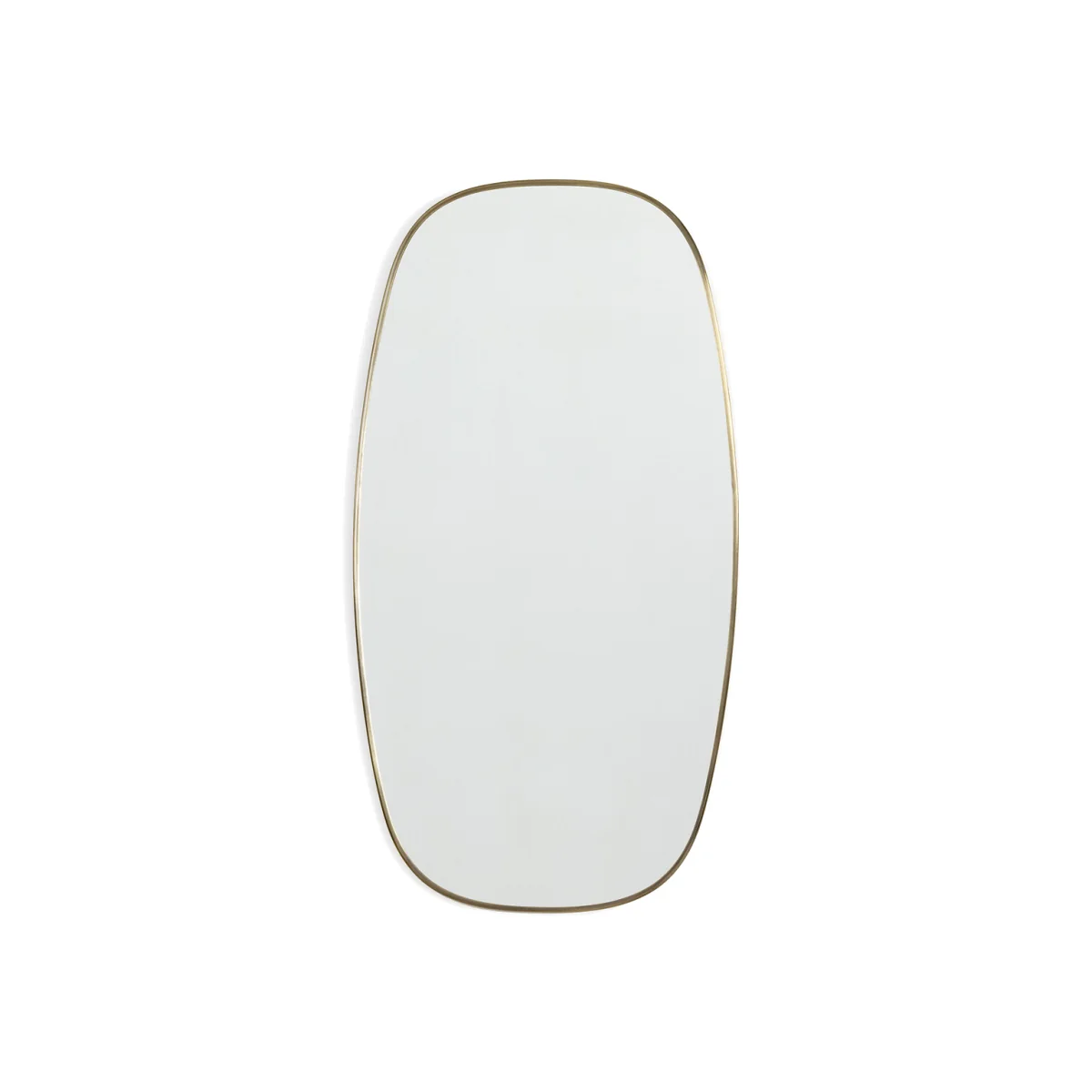 Caligone 100cm Aged Brass Mirror – image 1