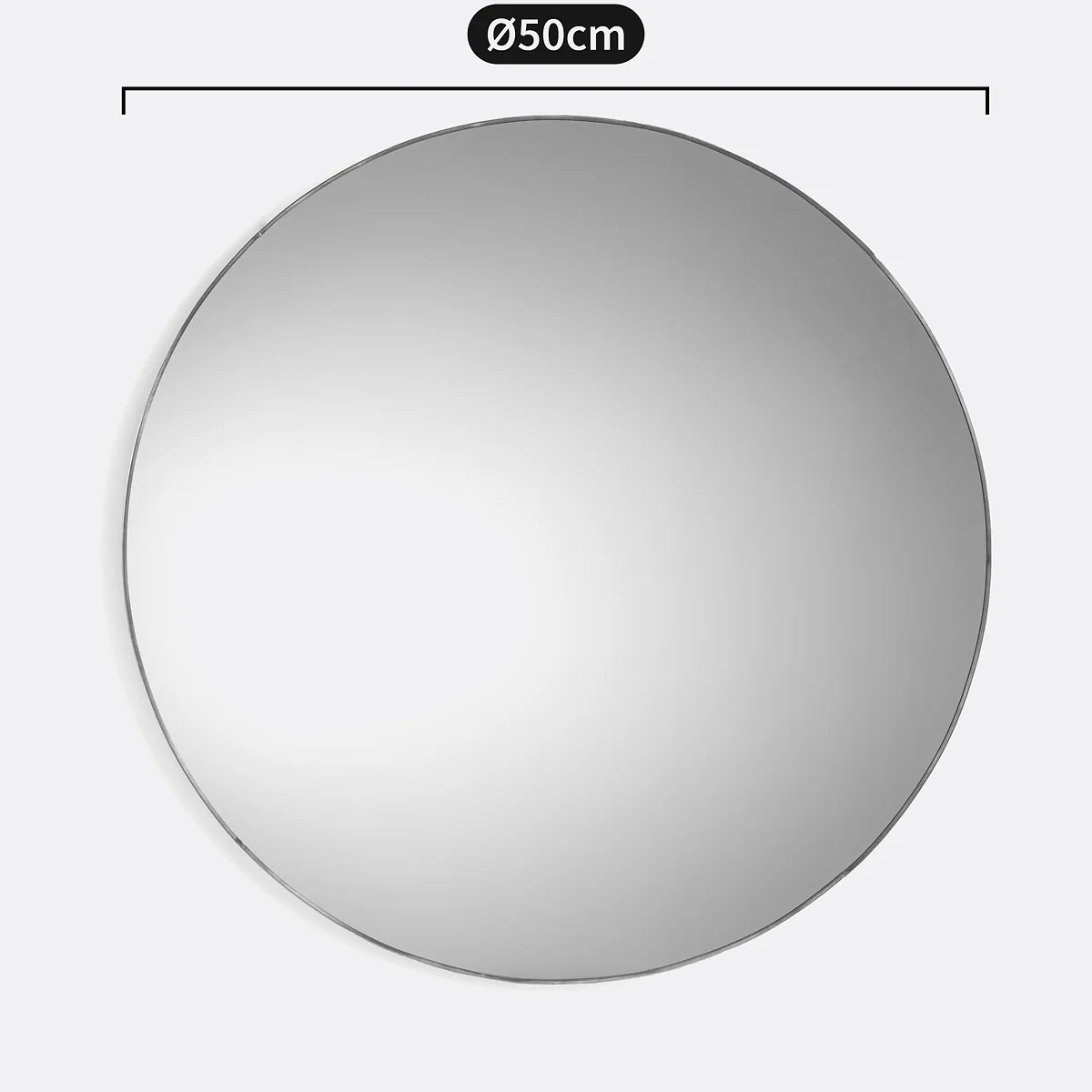Uyova 50cm Diameter Round Mirror – image 5