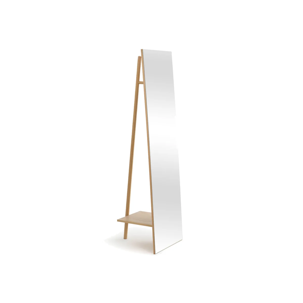 Adargi Standalone Mirror with Hanging Rail – image 1