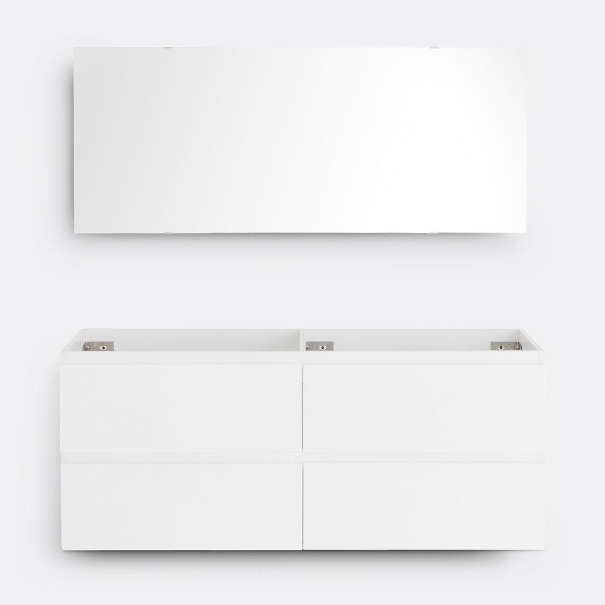 L120cm Wall-Mounted Vanity Unit & Mirror – image 2