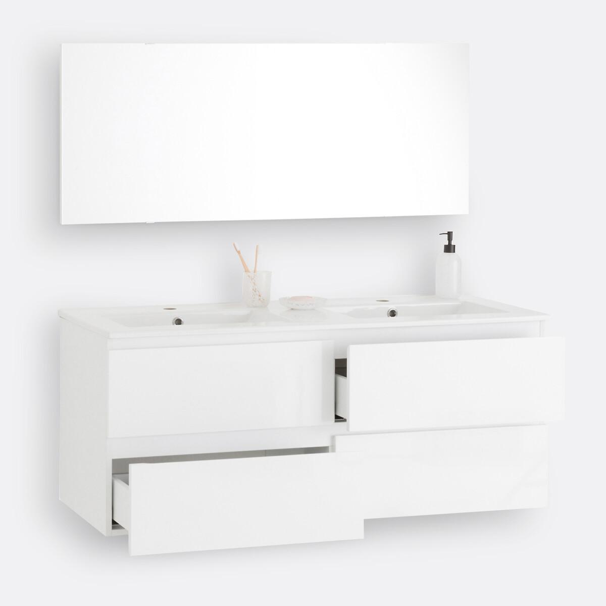 L120cm Wall-Mounted Vanity Unit & Mirror – image 3