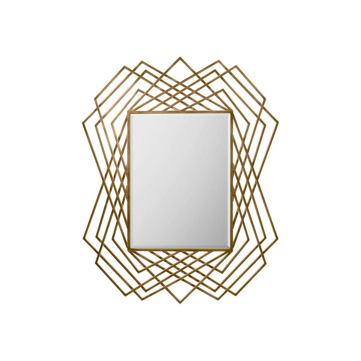 94 x 109cm Statement Geometric Mirror – image 1