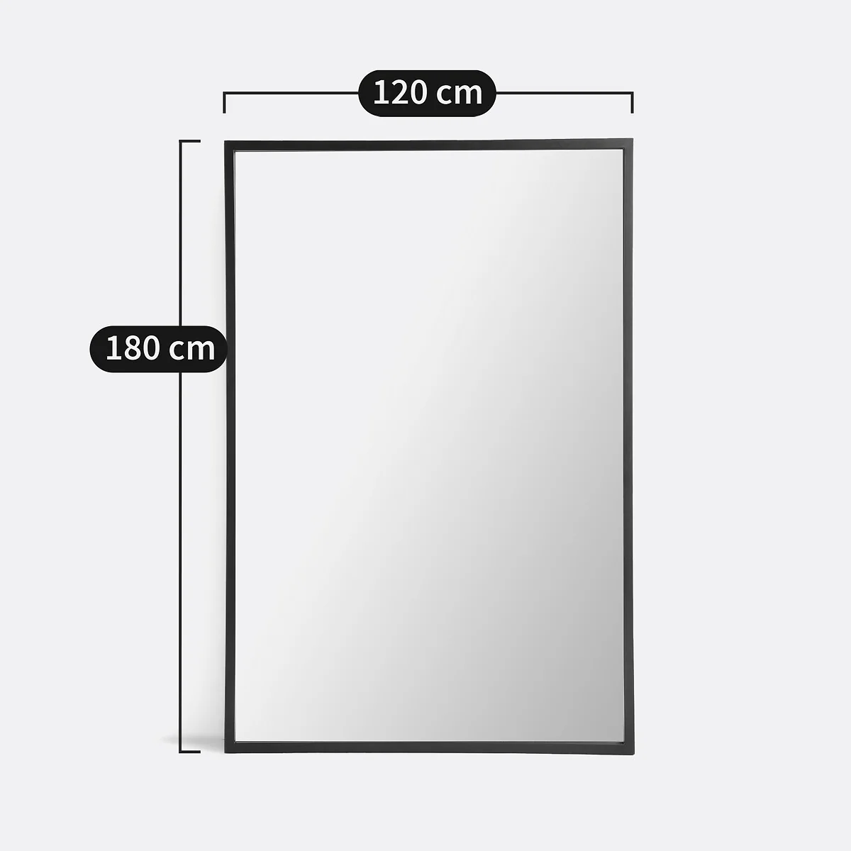 Lenaig 120 X 180cm XXL Rectangular Metal Mirror – image 3
