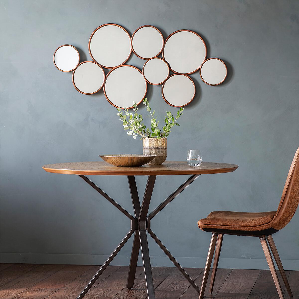 121cm Copper Decorative Mirror – image 2