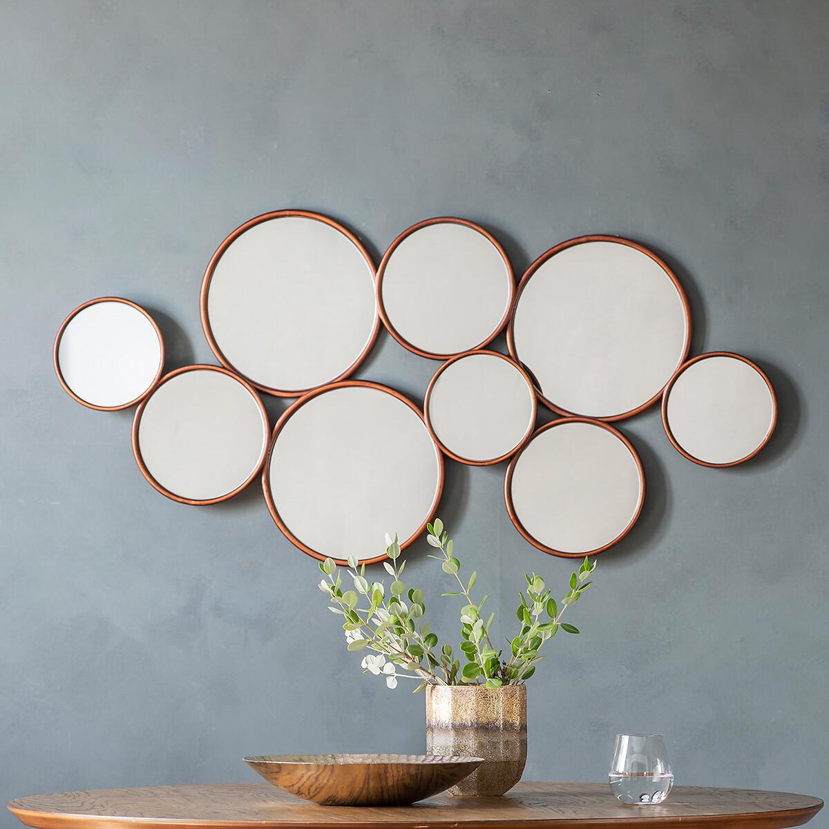 121cm Copper Decorative Mirror – image 4