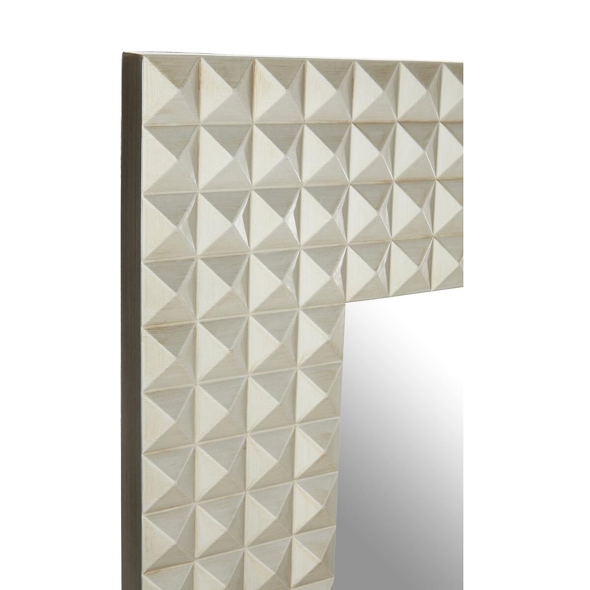 92cm Square Wall Mirror in Champagne Finish – image 3