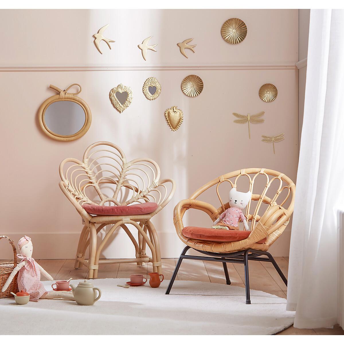 Nogu 33 x 30cm Rattan Apple Mirror – image 6