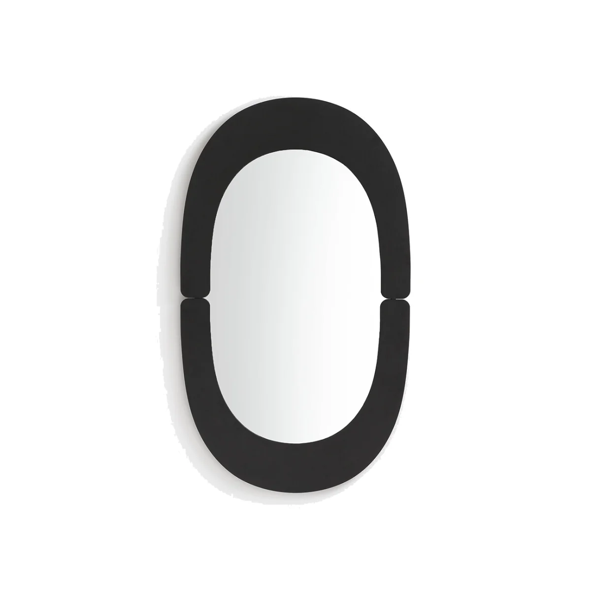 Cory Oval Iron Mirror – image 1