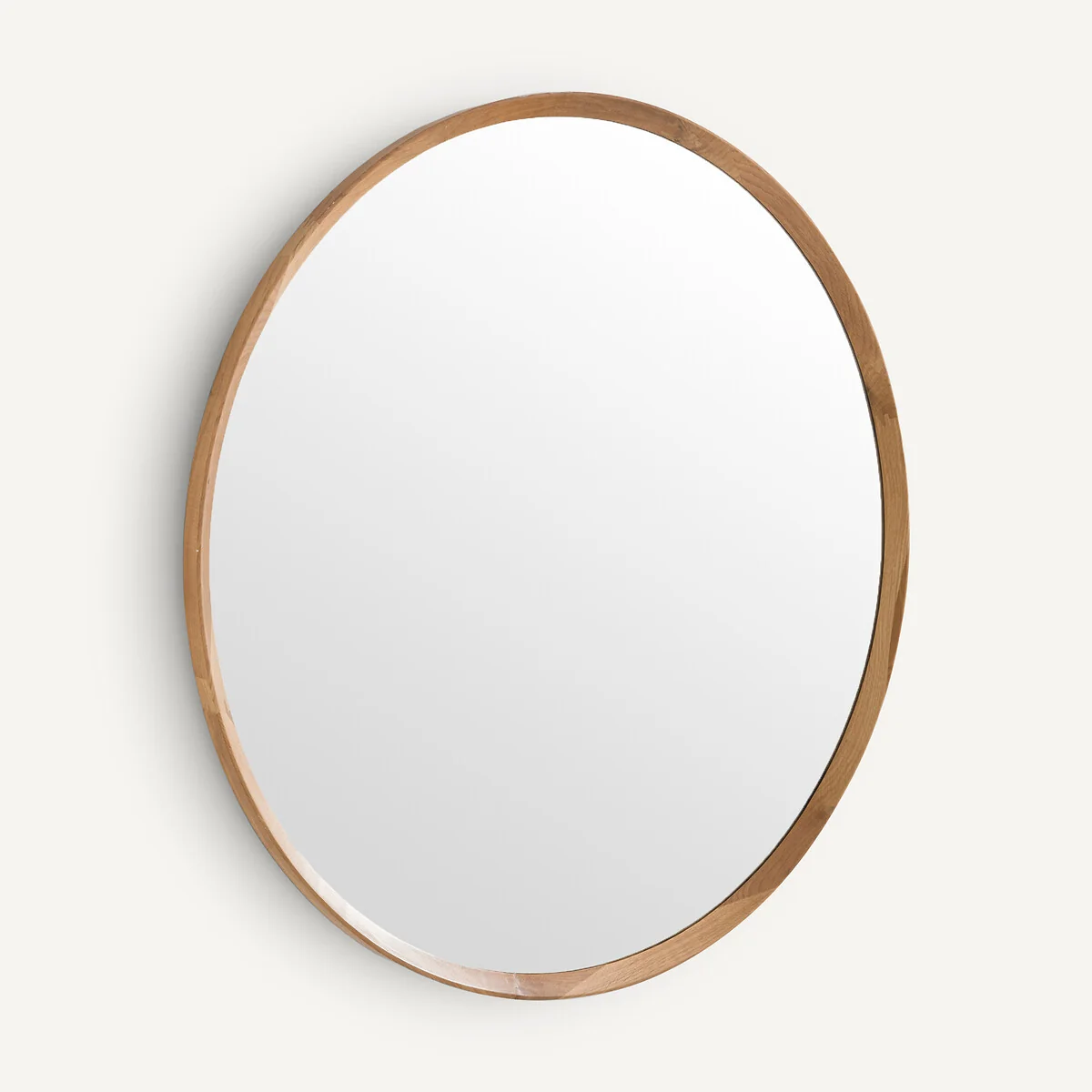 Orion Solid Oak Round Mirror – image 2