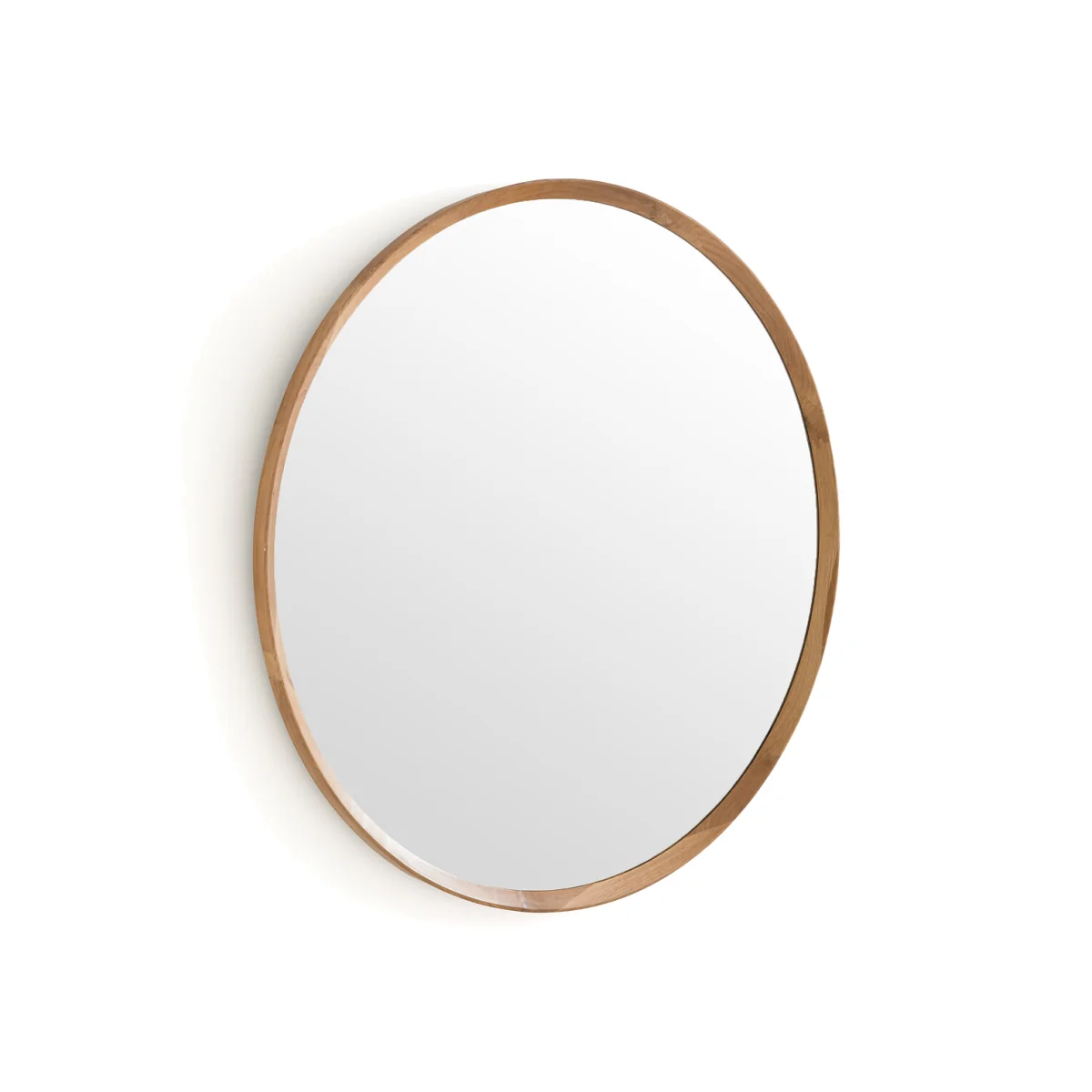Orion Solid Oak Round Mirror – image 1