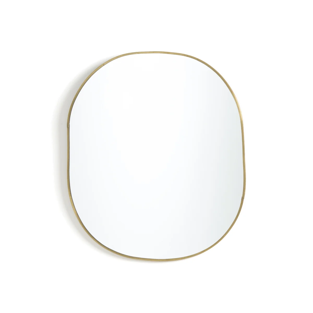 Uyova Oval Brass Mirror – image 1