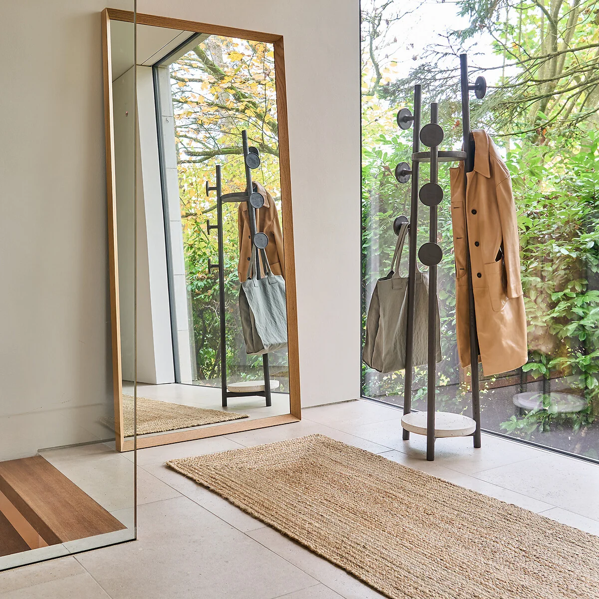 Andromède 200cm High Solid Oak XXL Mirror – image 3