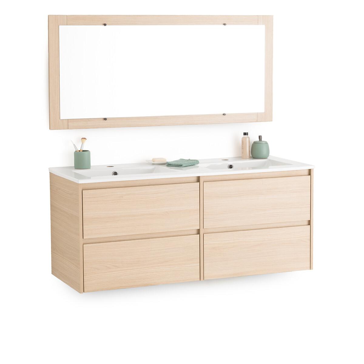 Nirio L120cm Wall-Mounted Vanity Unit & Mirror – image 4