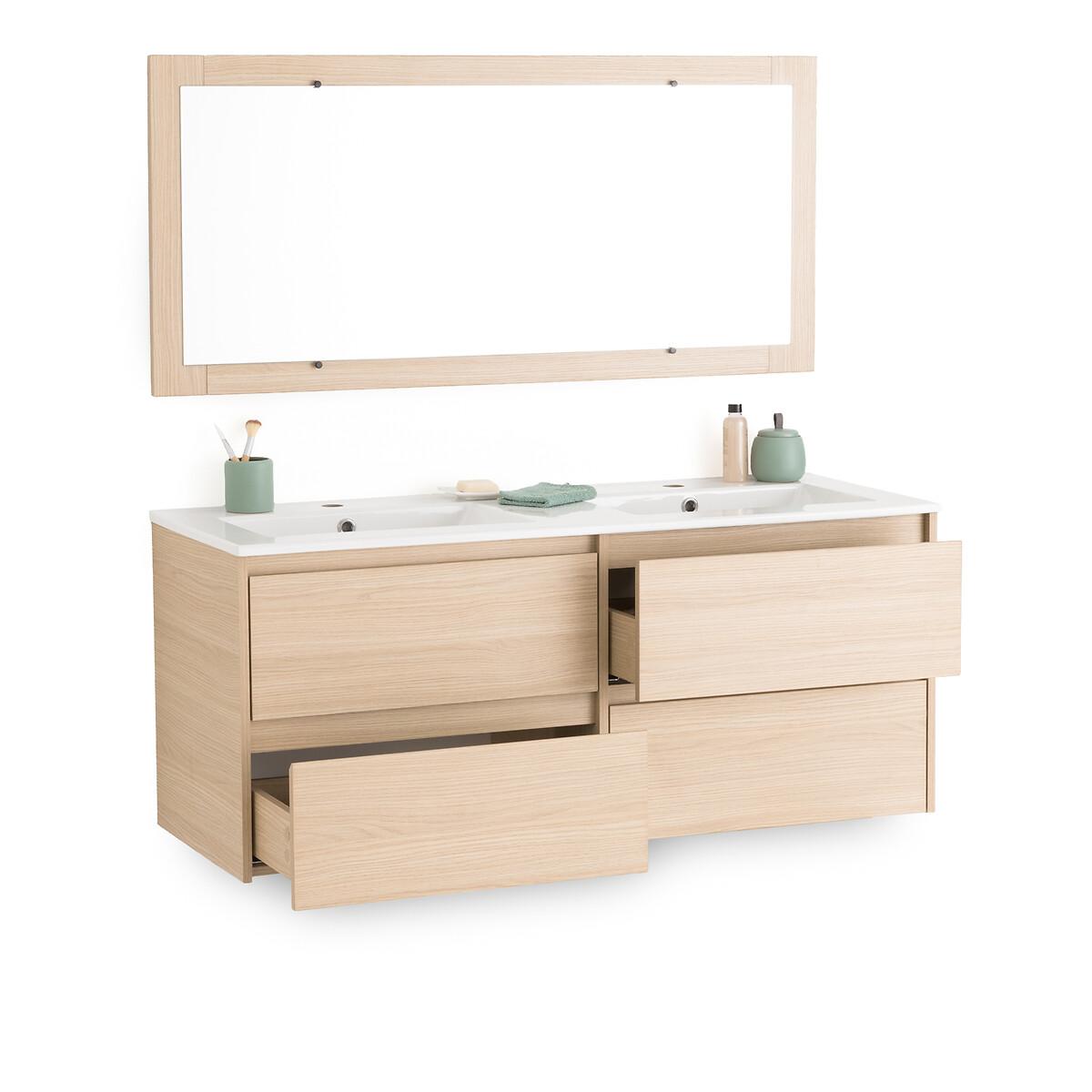 Nirio L120cm Wall-Mounted Vanity Unit & Mirror – image 5