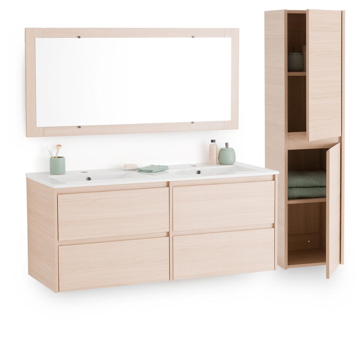 Nirio L120cm Wall-Mounted Vanity Unit & Mirror – image 8