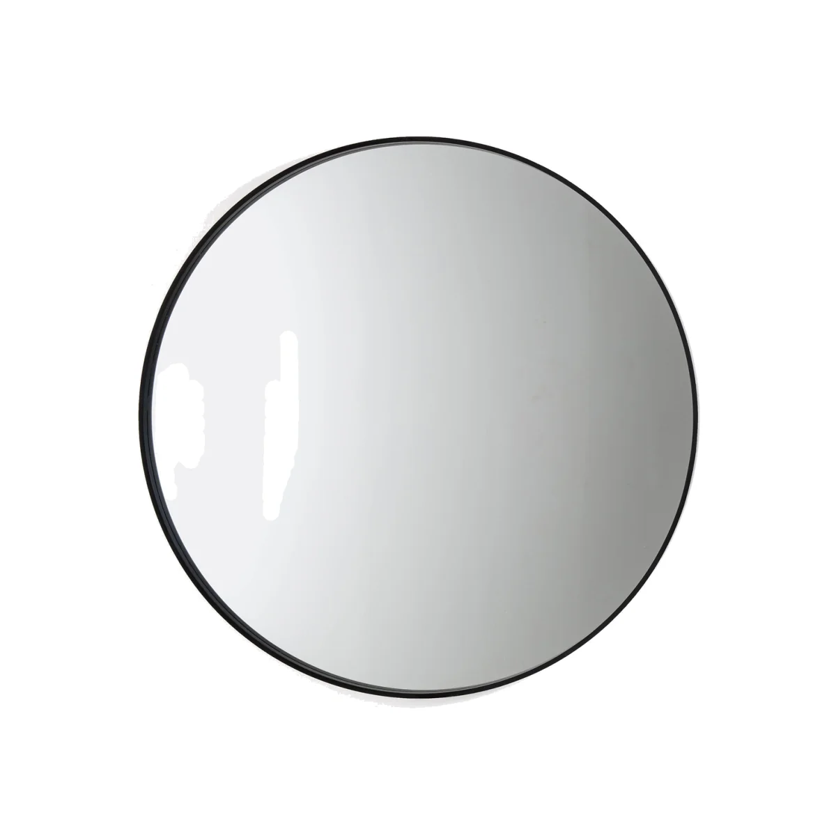 Alaria 120cm Diameter Round Black Mirror – image 1