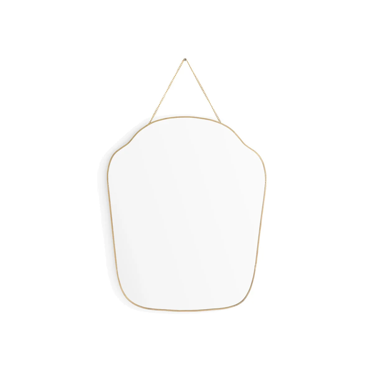 Uyova 40 x 50cm Brass Mirror – image 1