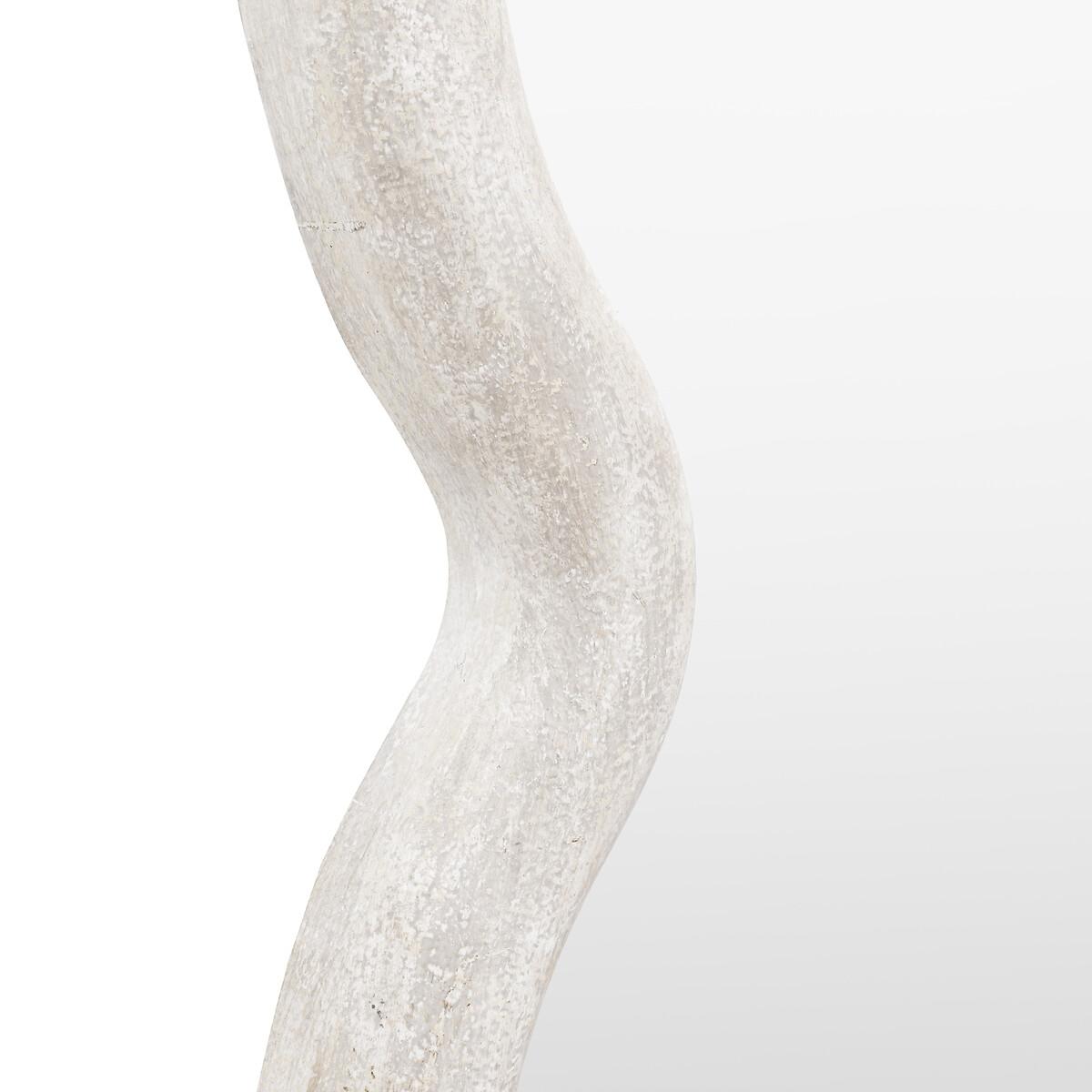 180cm Hockley Curved White Leaner Mirror – image 4