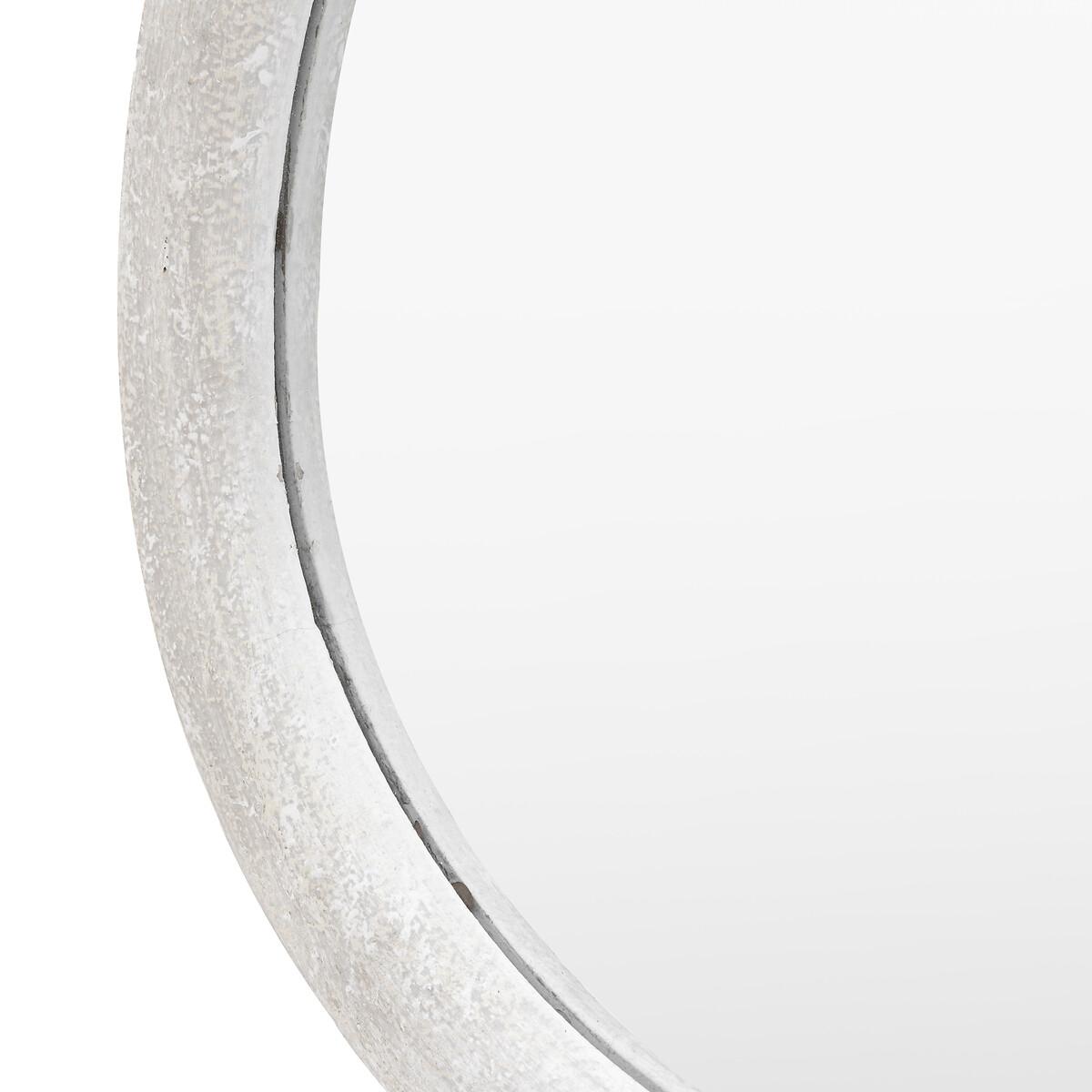 180cm Hockley Curved White Leaner Mirror – image 5