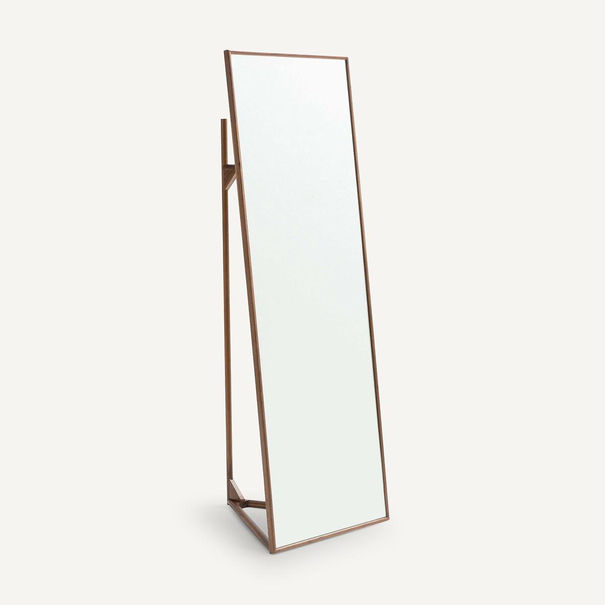 Zindlo Mirror On Stand in Solid Walnut H178 – image 2