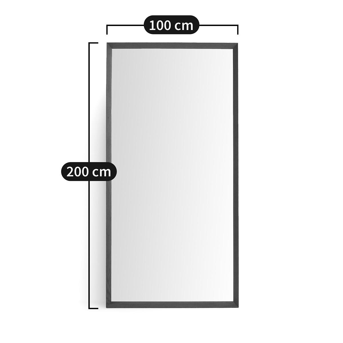 Andromède XXL 200cm High Solid Walnut Mirror – image 7