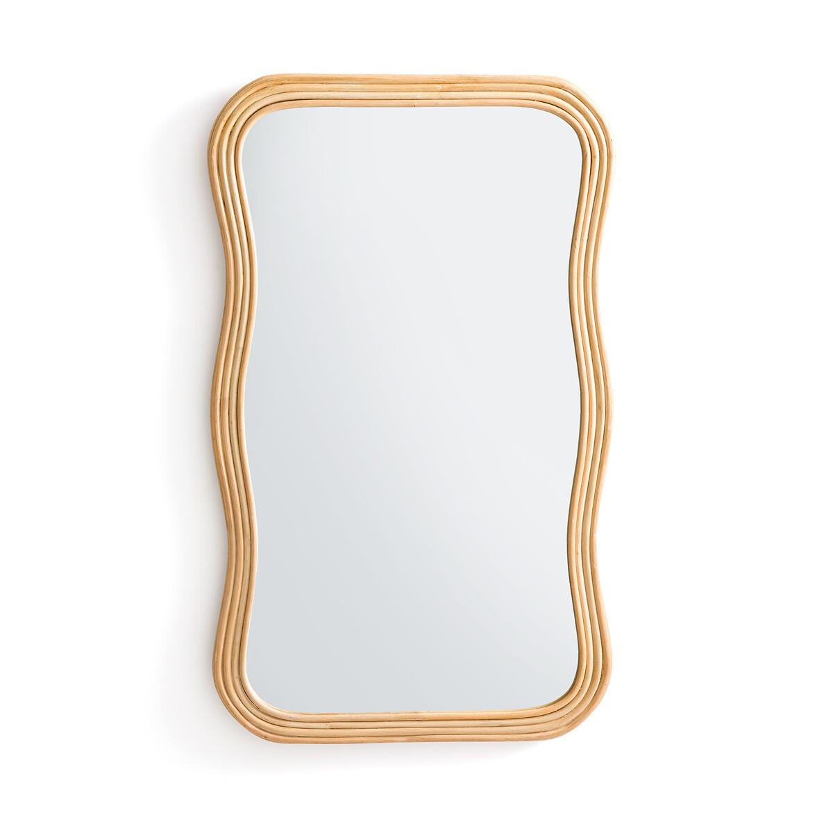 Vaguo 75cm High Rattan Mirror – image 2