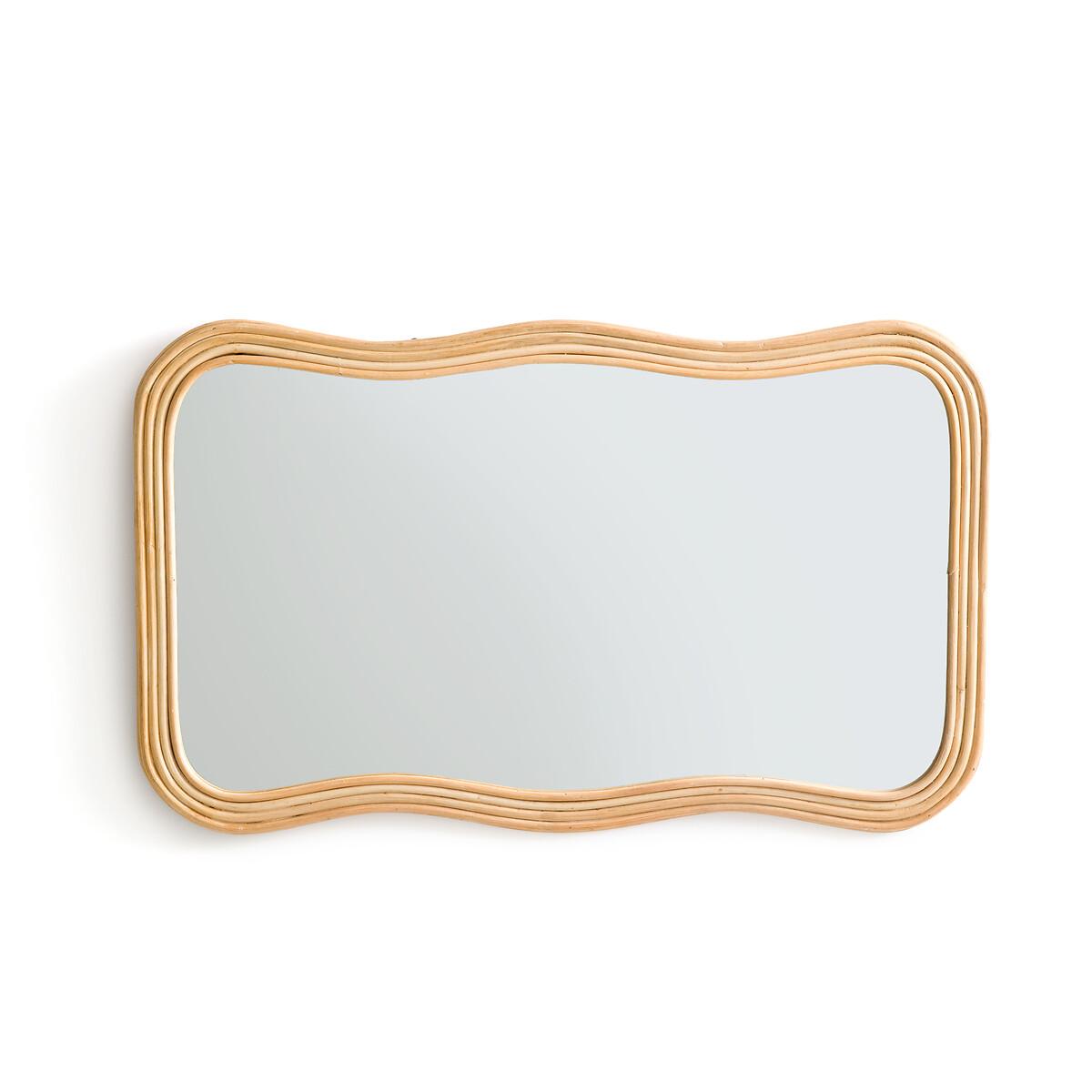Vaguo 75cm High Rattan Mirror – image 3