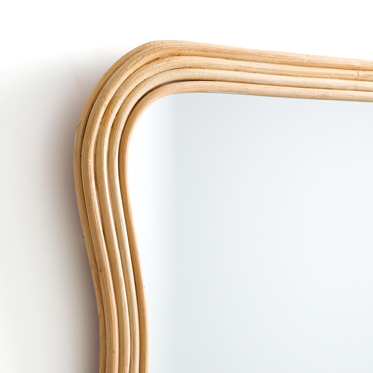 Vaguo 75cm High Rattan Mirror – image 4