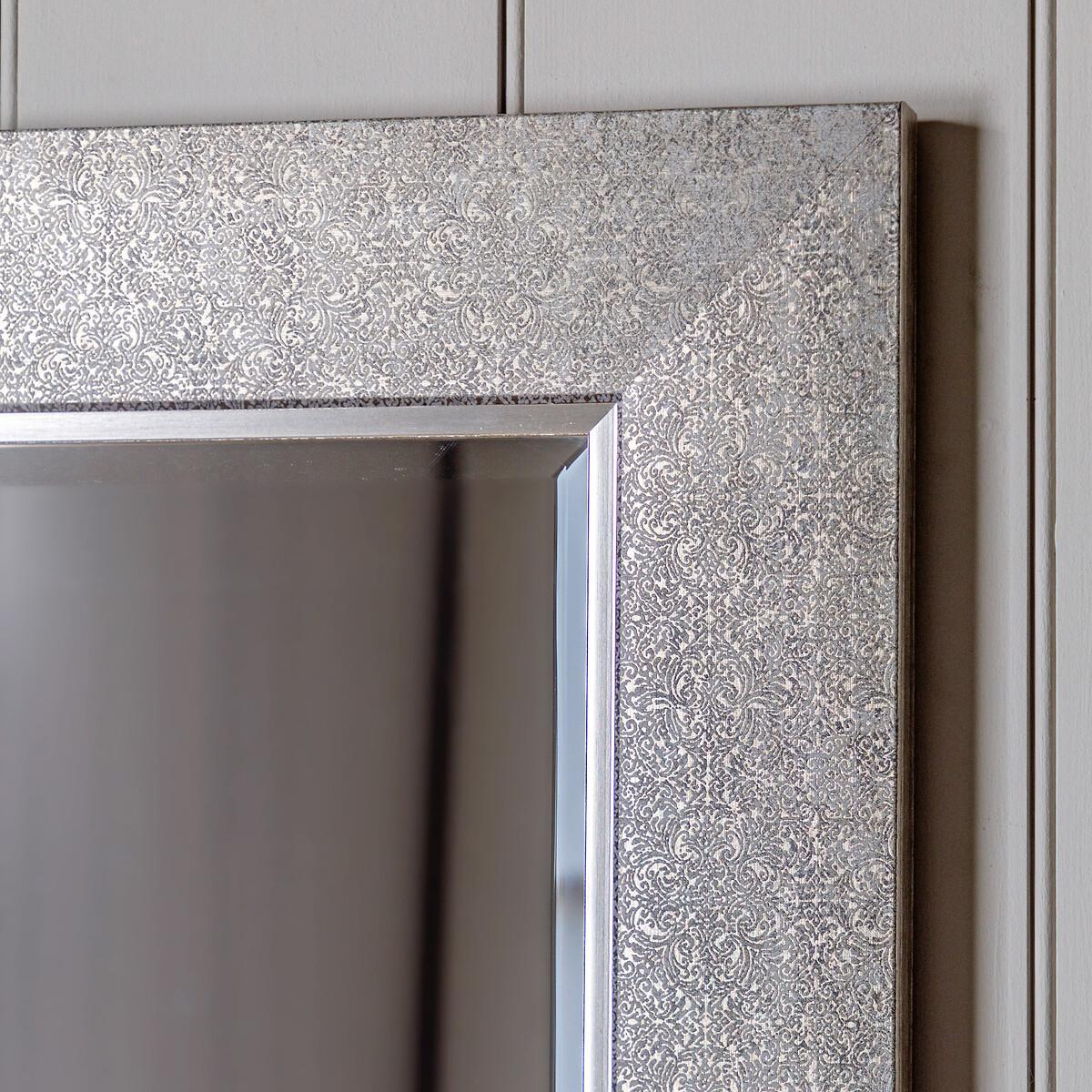 93cm Baddow Silver Square Mirror – image 2