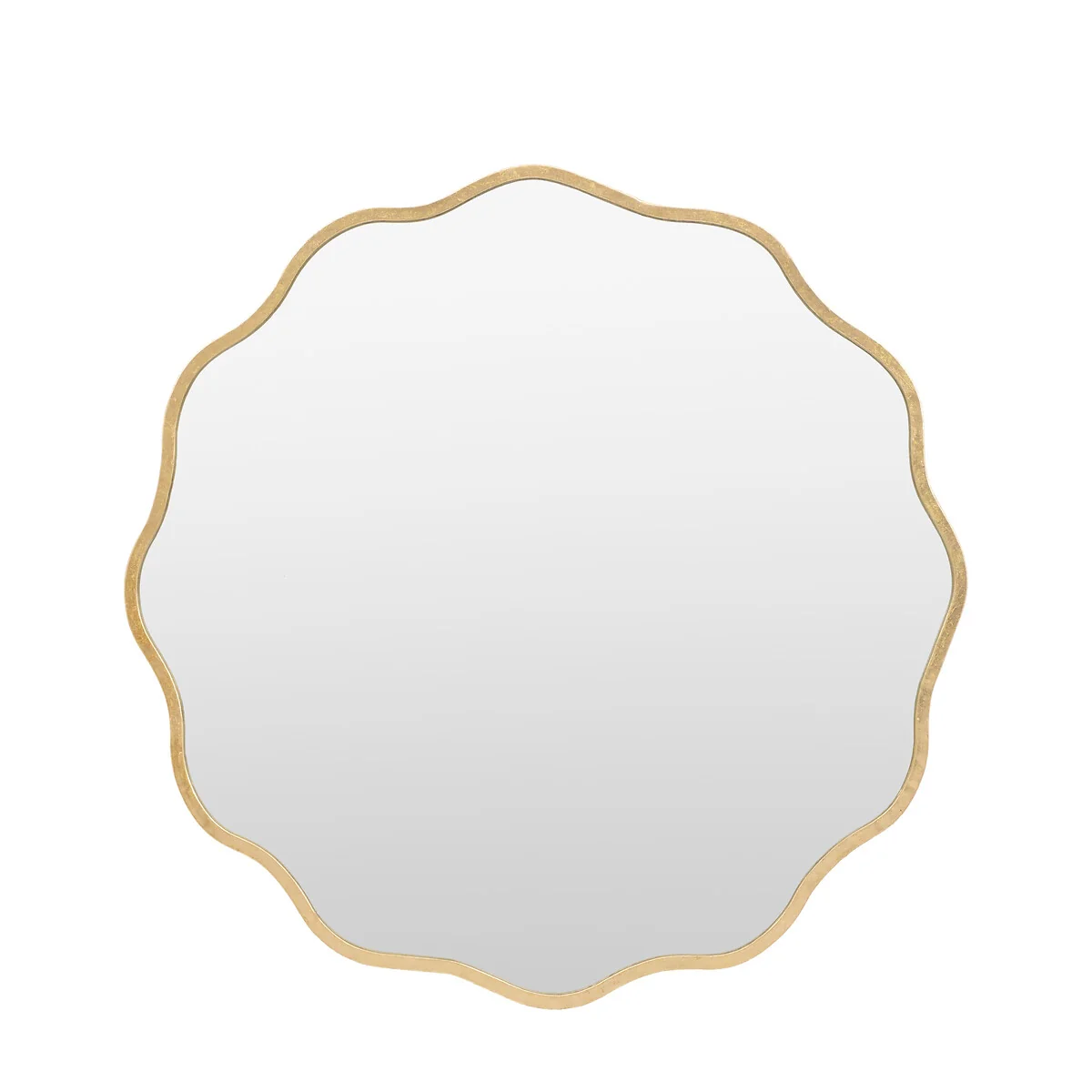 82cm Spence Round Contemporary Mirror in Gold – image 4