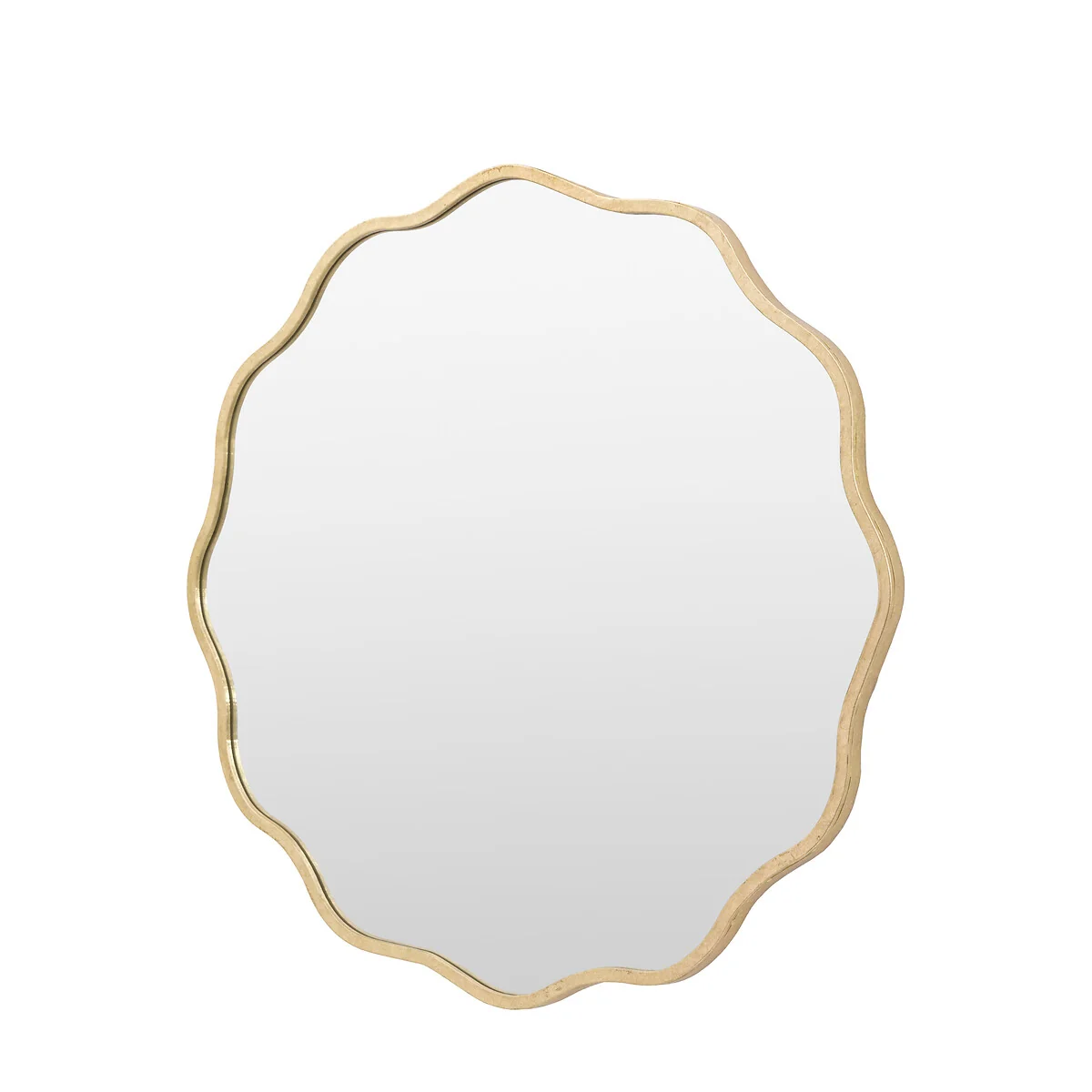 82cm Spence Round Contemporary Mirror in Gold – image 5