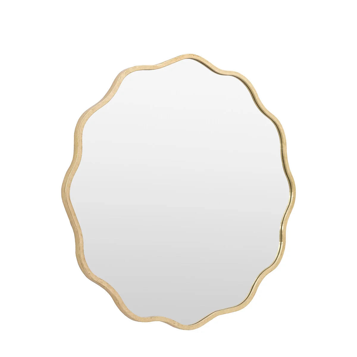 82cm Spence Round Contemporary Mirror in Gold – image 6