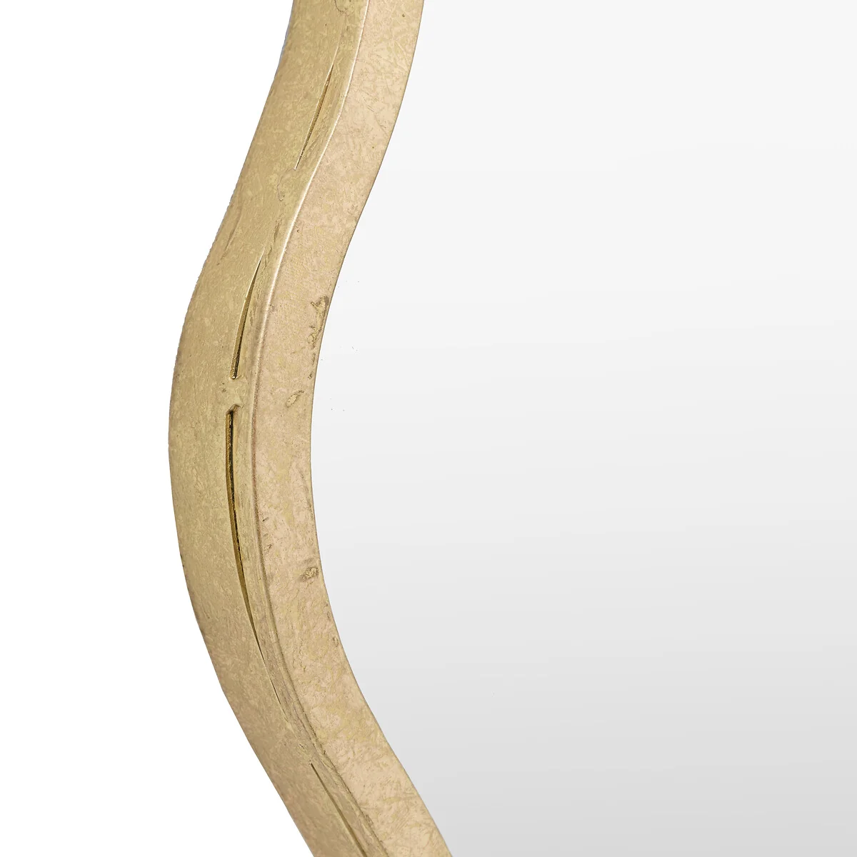 82cm Spence Round Contemporary Mirror in Gold – image 7
