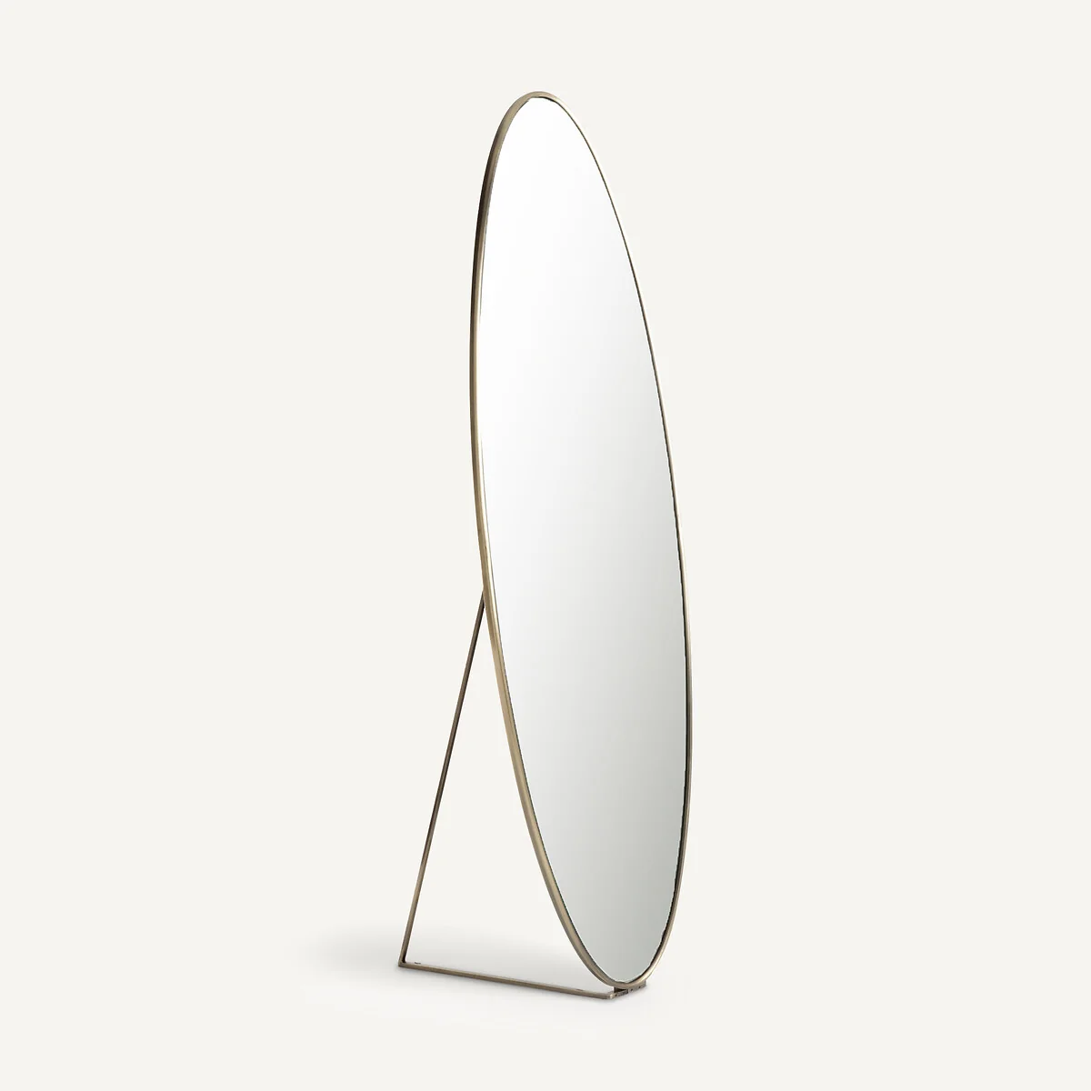 Koban Oval Metal Psyche Mirror, H169.5cm – image 2