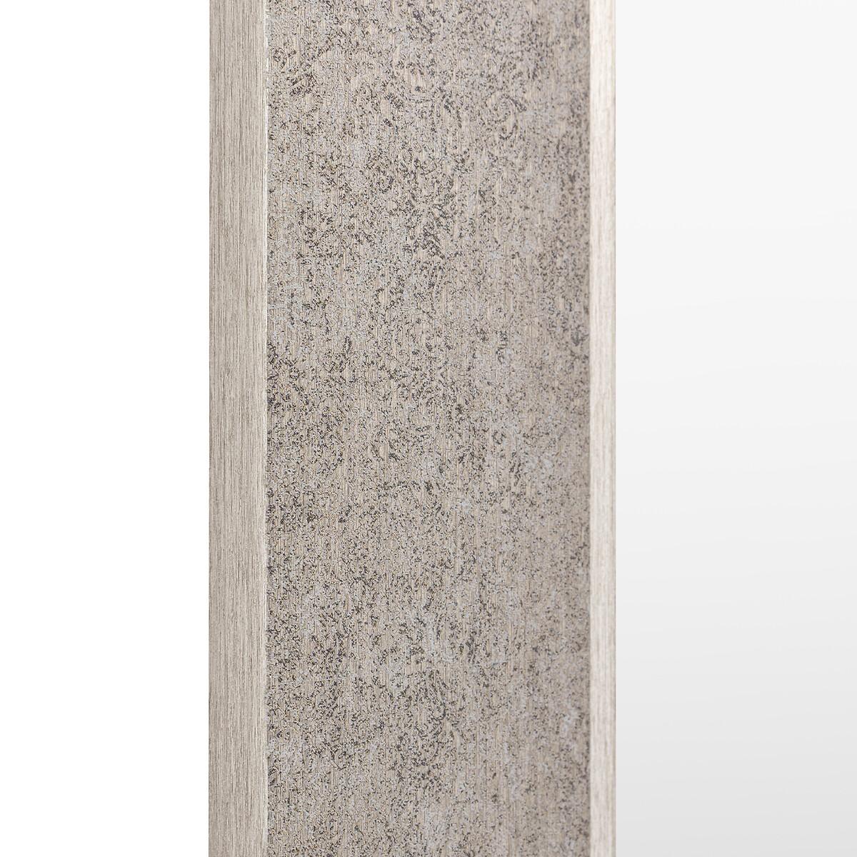 113cm Baddow Silver Rectangle Mirror – image 4