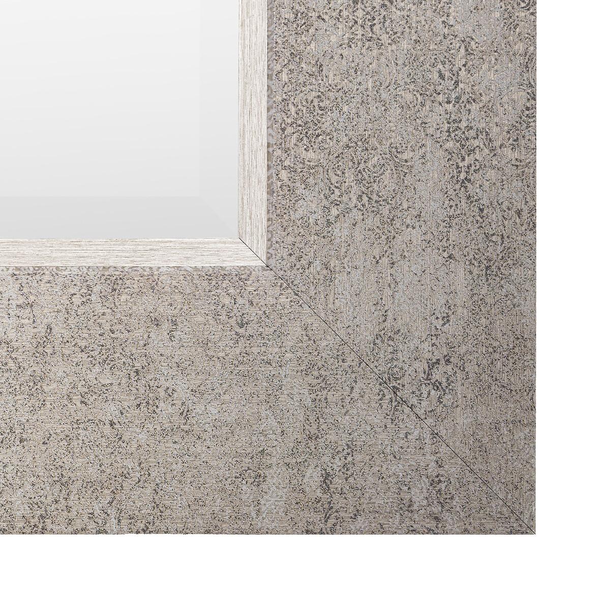 113cm Baddow Silver Rectangle Mirror – image 5