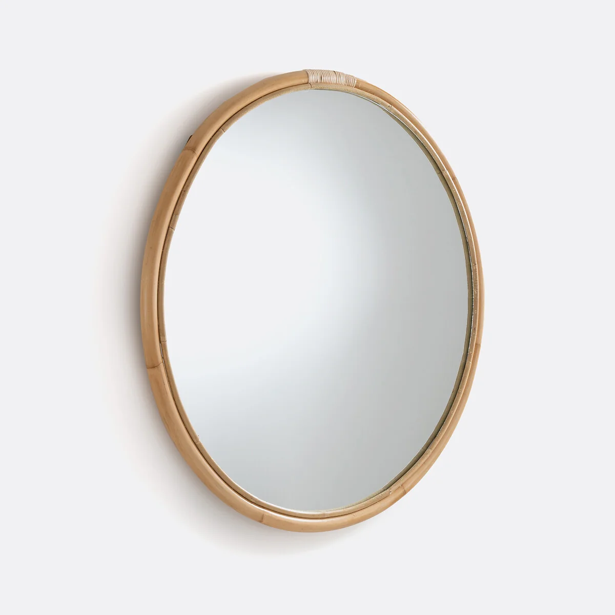 Nogu 90cm Diameter Round Rattan Mirror – image 4