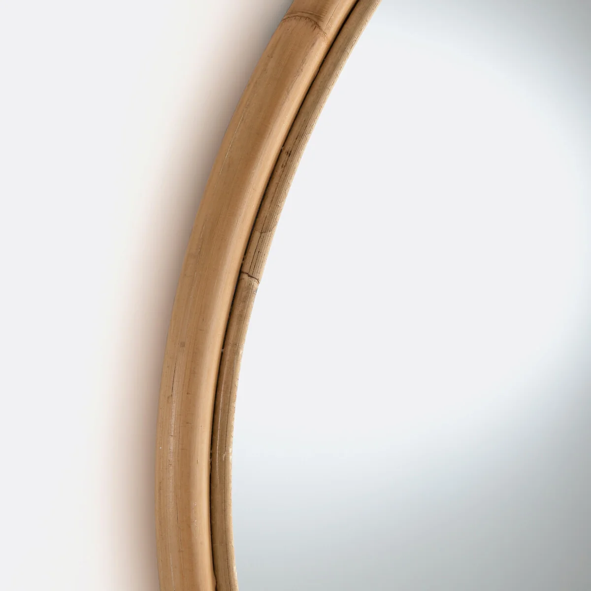 Nogu 90cm Diameter Round Rattan Mirror – image 5