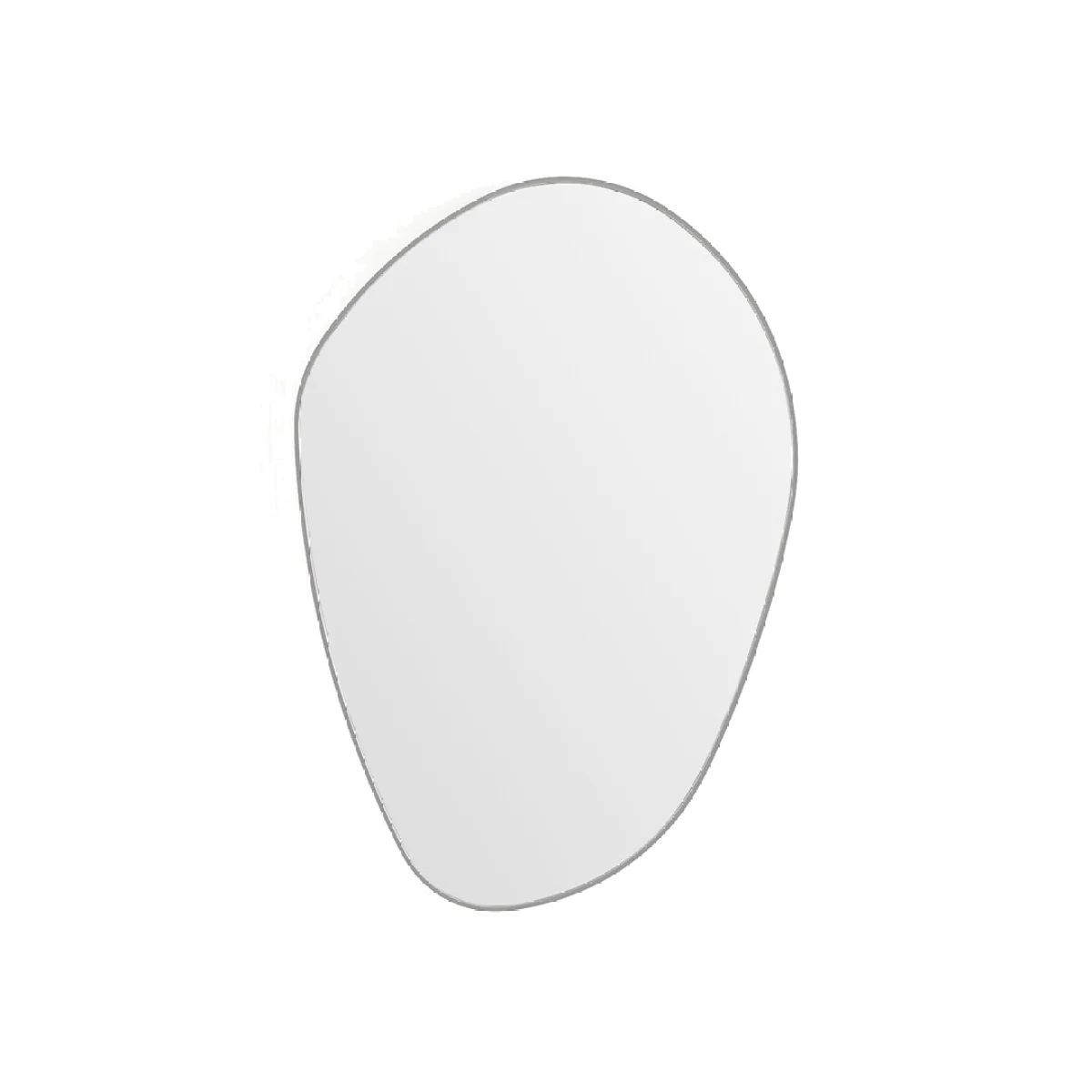 Lido Satin Nickel Mirror – image 1