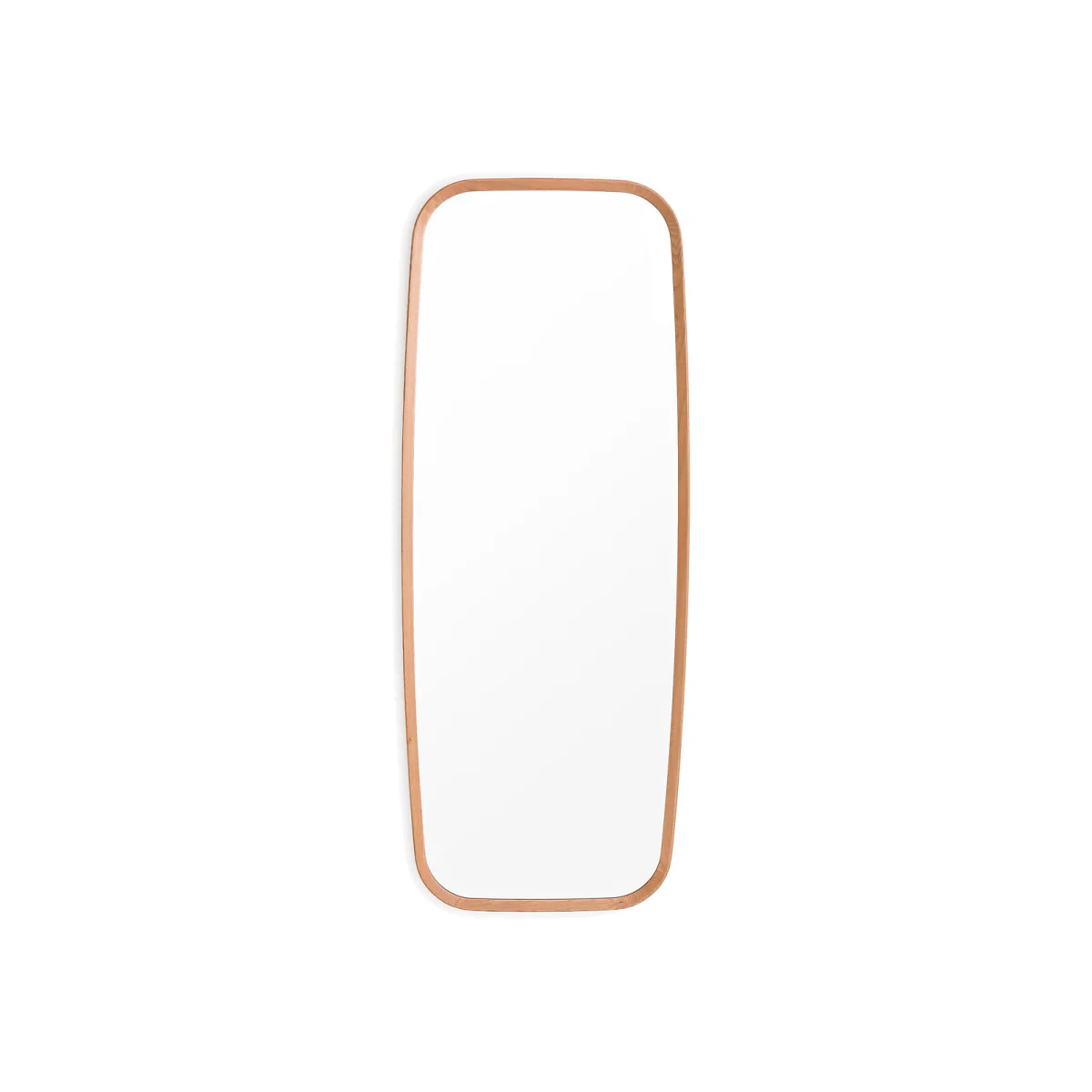 Orion 180cm High Solid Oak Rectangular Mirror – image 1